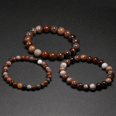 Bracelet Bois Fossilisé | Lithothérapie Stéphanie